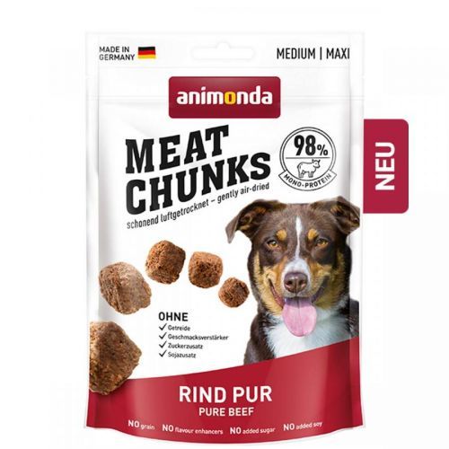 Animonda Meat Chunks Medium / Maxi - výhodné balení 4 x 80 g kuřecí