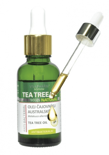 Vivaco 100% Přírodní olej Tea Tree Oil s pipetou 30 ml