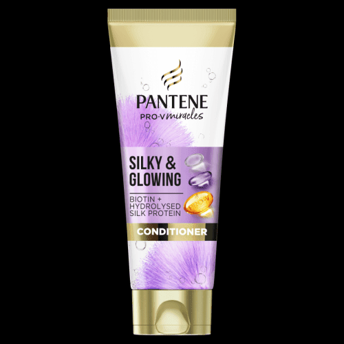 Pantene Miracles Silky & Glowing balzám na vlasy 200 ml