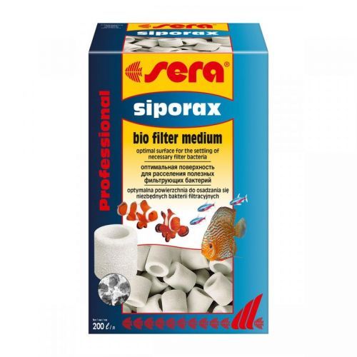 Sera filtrační materiál siporax vč. přípravku Filter Biostart zdarma 1 l