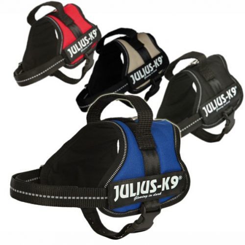 Julius-K9 Powergeschirr postroj pro psy, vel. Mini M 51–67 cm černá