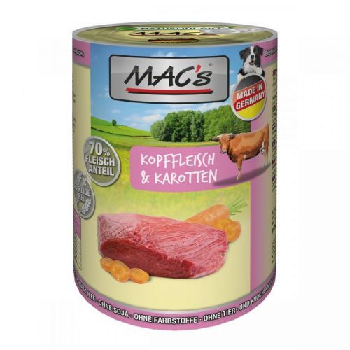 MAC's Dog maso z hlavy 6 × 400 g