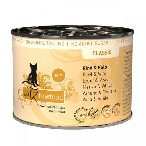 catz finefood No. 7 telecí 6 × 200 g