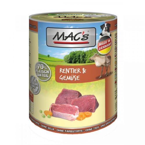 MAC's Dog sobí maso a zelenina 6 × 400 g