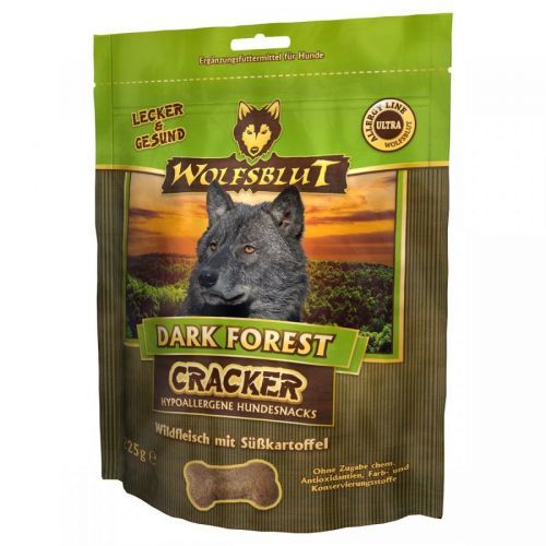 Wolfsblut Cracker Dark Forest, zvěřina 225 g