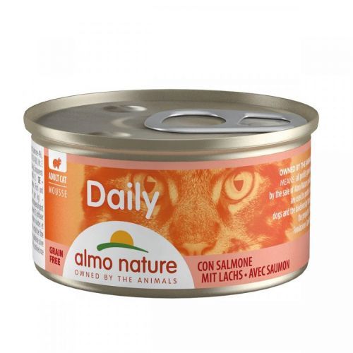 Almo Nature Daily Menü, 24× 85 g, Mousse Losos