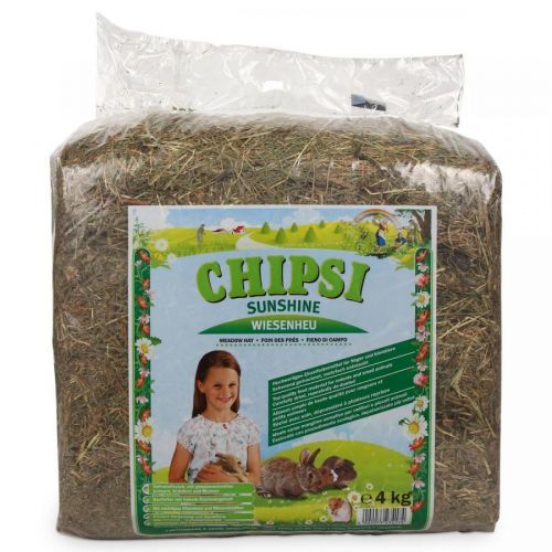 Chipsi seno pro hlodavce Sunshine luční seno 4kg