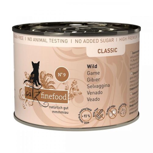 catz finefood No. 9 zvěřina 24 × 200 g