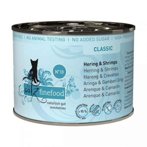 catz finefood No. 13 sleď a krab 24 × 200 g