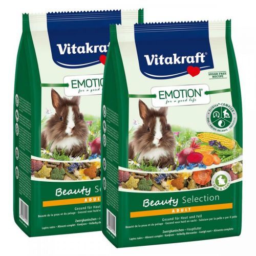 Vitakraft Emotion Beauty Selection Adult zakrslý králík 1,5 kg