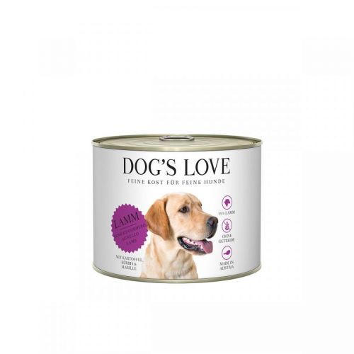Dog's Love Classic jehněčí maso s bramborami, dýní a meruňkou 6 × 200 g