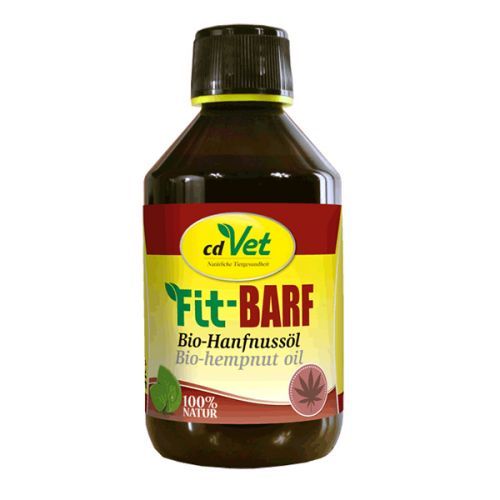 cdVet Fit-BARF bio s olejem z konopného semínka 250 ml