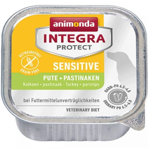 Animonda Integra Protect Sensitive s krůtím masem a pastinákem 11 × 150 g