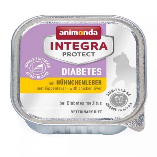Animonda Integra Protect Diabetes kuřecí játra 16 × 100 g