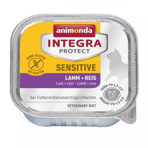 Animonda Integra Protect Sensitive jehněčí maso s rýží 16 × 100 g