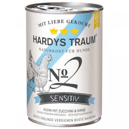 Hardys Traum Sensitiv No. 2 s kuřecím masem 6 × 400 g