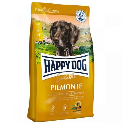 Happy Dog Piemonte s kachním masem a mořskými rybami 4 kg