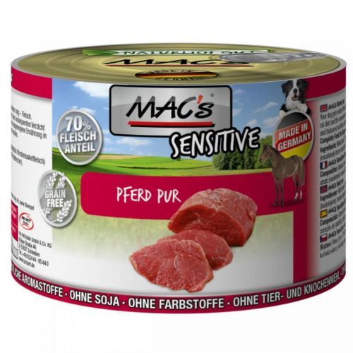 MAC's Dog čisté koňské maso 6 × 200 g