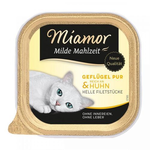 Miamor Milde Mahlzeit čisté drůbeží a kuřecí 16 × 100 g