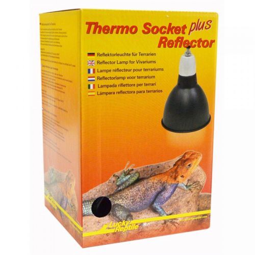 Lucky Reptile Thermo Socket + černé stínítko klein
