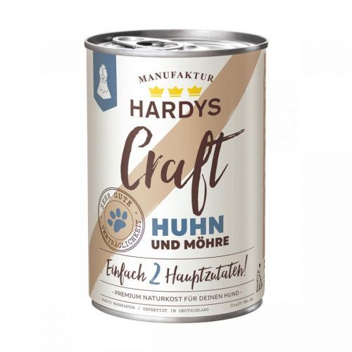 Hardys Craft kuřecí maso a mrkev 6 × 400 g