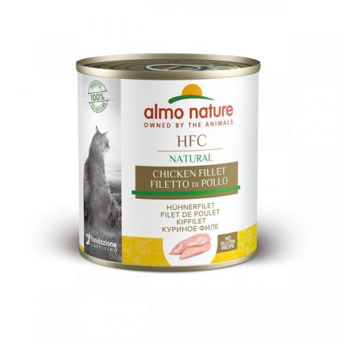 Almo Nature HFC Natural Cat s kuřecím filetem 12 × 280 g