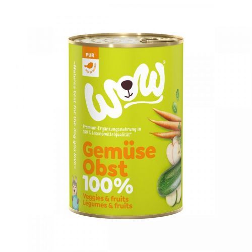 WOW s čistou zeleninou & ovocem 6 × 400 g