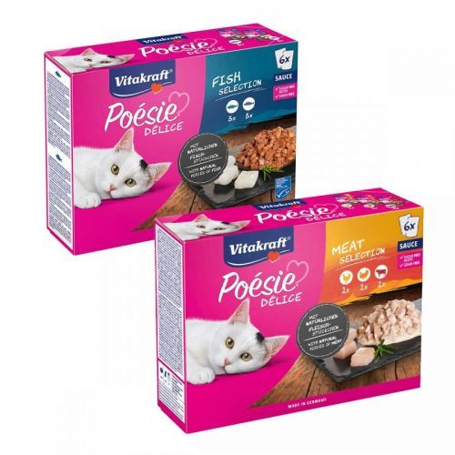 Vitakraft Poésie Délice multipack mix maso a ryby