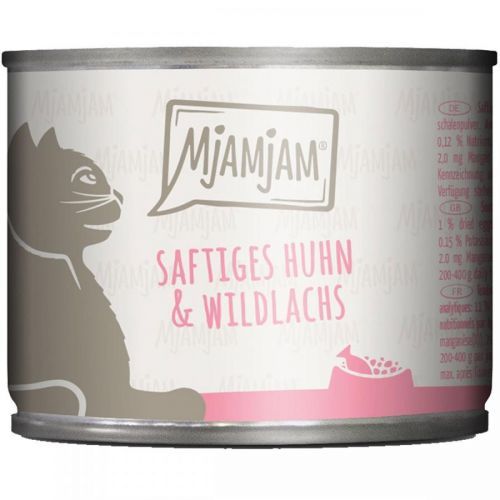 MjAMjAM šťavnaté kuře a losos 6 × 200 g