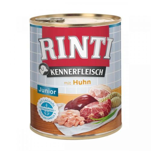 Rinti Kennerfleisch JUNIOR s kuřecím 12 × 800 g