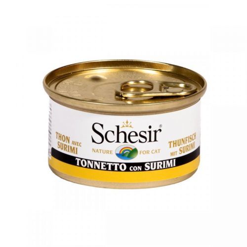 Schesir Cat želé tuňák se surimi 24x85g