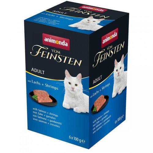 Animonda Vom Feinsten Adult losos a krevety 6 × 100 g