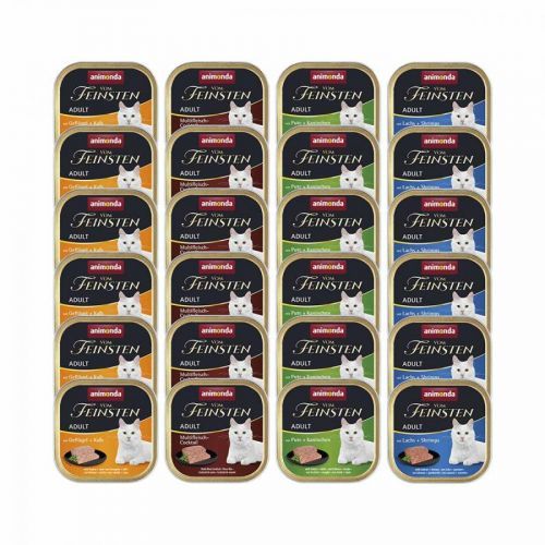 Animonda Vom Feinsten Adult, variace chutí, 24 × 100 g