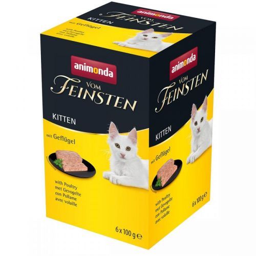 Animonda Vom Feinsten Kitten drůbež 6 × 100 g