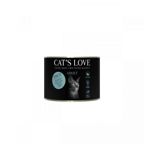 Cat's Love konzerva s čistým kuřecím masem, světlicovým olejem a petrželí 6× 200 g