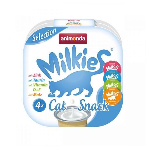 animonda Milkies Adult Selection 4 Cups 4× 15 g