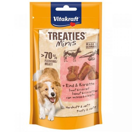 Vitakraft Treaties Minis hovězí a mrkev 48 g