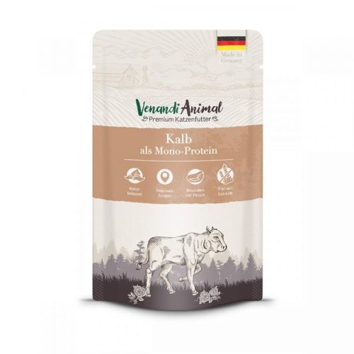 Venandi Animal – telecí jako jediný zdroj bílkovin 12 × 125 g