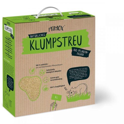 PRIMOX® přírodní HRUDKUJÍCÍ STELIVO z rostlinných vláken 8L