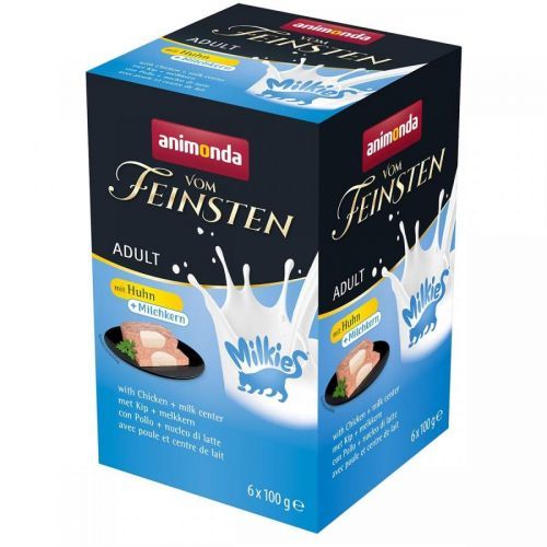 Animonda Vom Feinsten Adult kuře + mléčné jádro 32 × 100 g