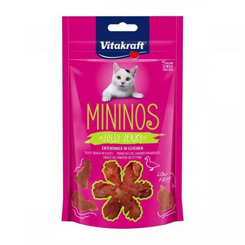 Vitakraft Mininos pamlsky s kachním masem na kolečka 4 × 40 g