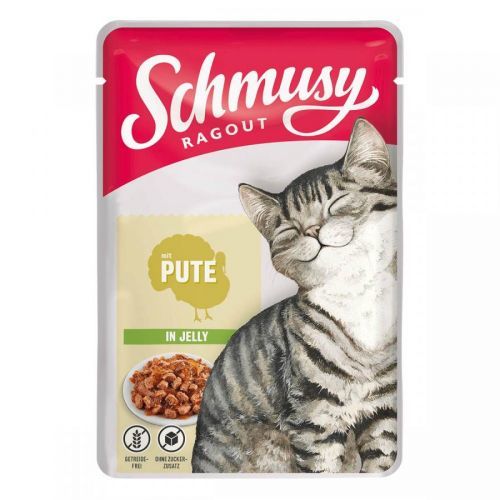 Schmusy ragú krůta v želé 22 × 100 g