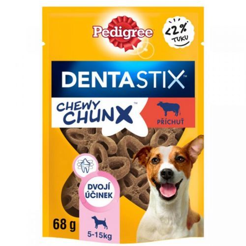 Pedigree DentaStix Chewy Chunx hovězí Mini 10 x 68 g