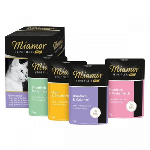 Miamor Feine Fillets Mini kapsičky multibox 8 x 50 g - Feine Selection