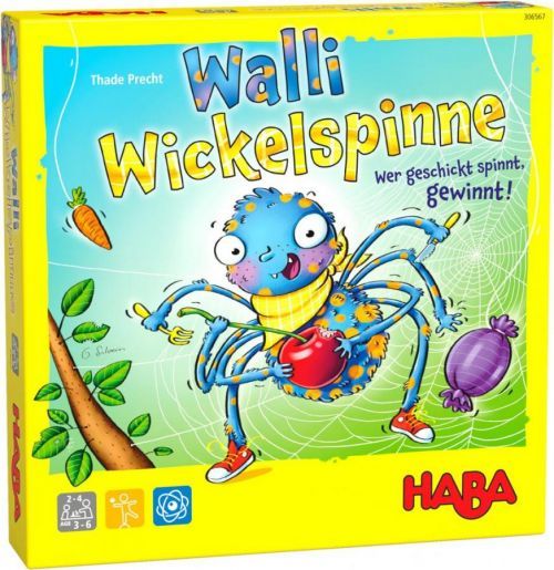 Haba Společenská hra pro děti: Malý pavouk Walli