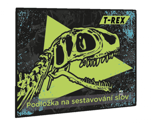 Podložka na sestavování slov - T-Rex 2022