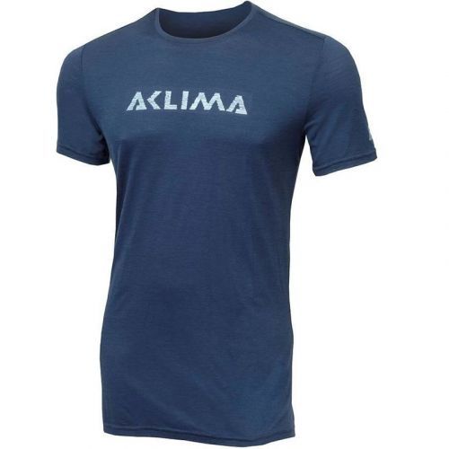 Aclima LightWool logo XS Insignia blue