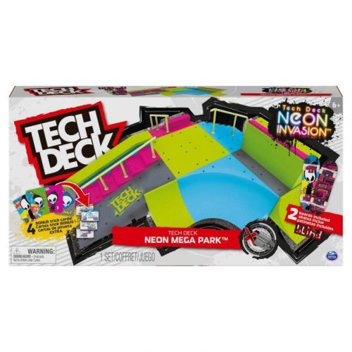 SPIN MASER TECH DECK XCONNECT VELKÝ NEONOVÝ SET