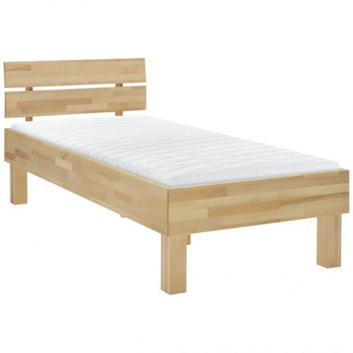 Carryhome POSTEL, 90/200 cm, dřevo, barvy buku