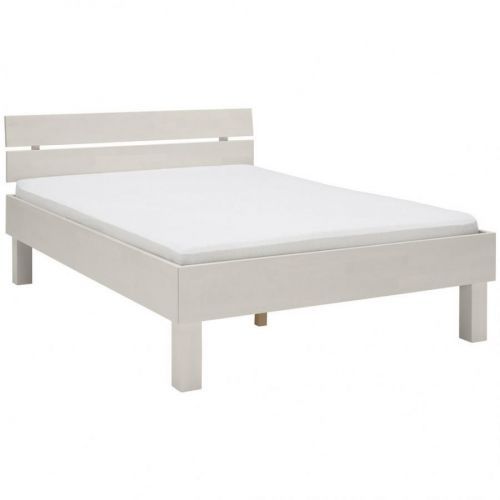Carryhome POSTEL, 140/200 cm, dřevo, bílá